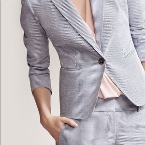 Ann Taylor Seersucker Suit.